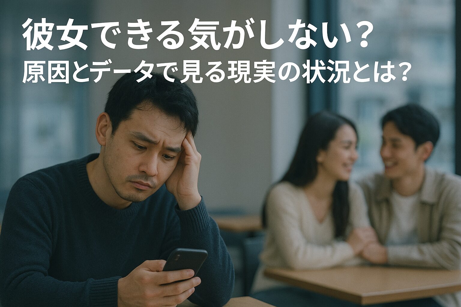 アイキャッチ画像彼女できる気がしない？原因とデータで見る現実の状況とは？