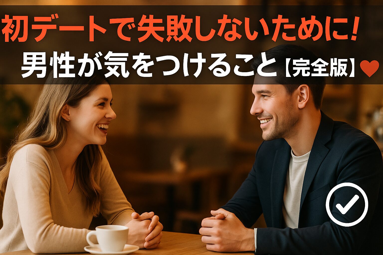 アイキャッチ画像初デートで失敗しないために！男性が気をつけること【完全版】