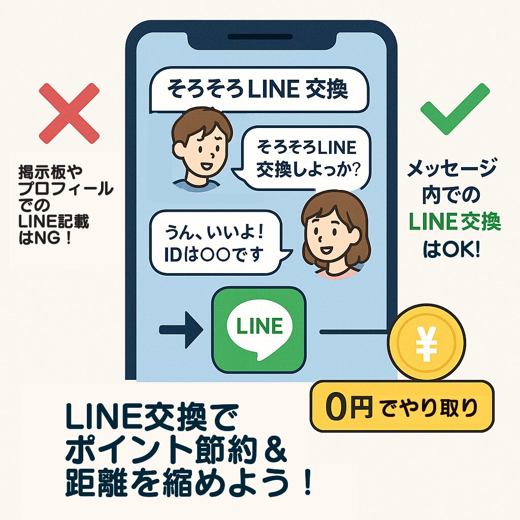 出会い系サイトおすすめ人気ランキング！結局どれが一番いいの？メッセージ内で LINE 交換する 