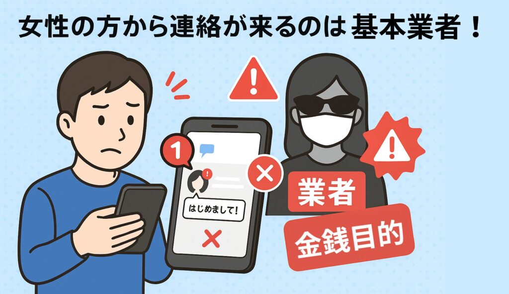 出会い系サイトおすすめ人気ランキング！結局どれが一番いいの？女性の方から メッセージが来るのは 基本業者！