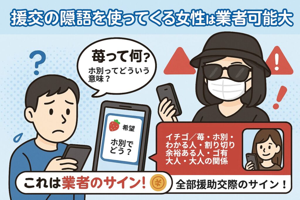出会い系サイトおすすめ人気ランキング！結局どれが一番いいの？援交の隠語を使ってくる人は業者